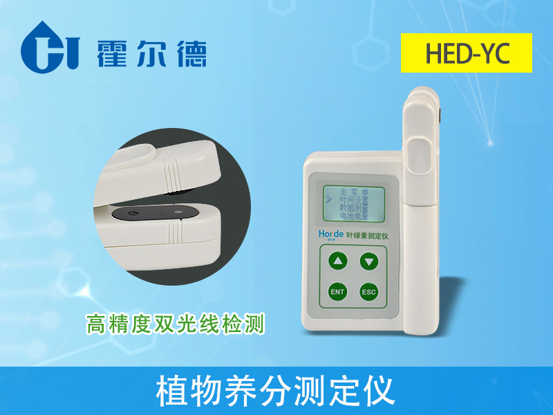 測定植物的營養，為農戶取得更大效益